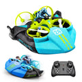 2 in 1 Mini RC Drone Quadcopter Remote Control RC Boat Ship Drone