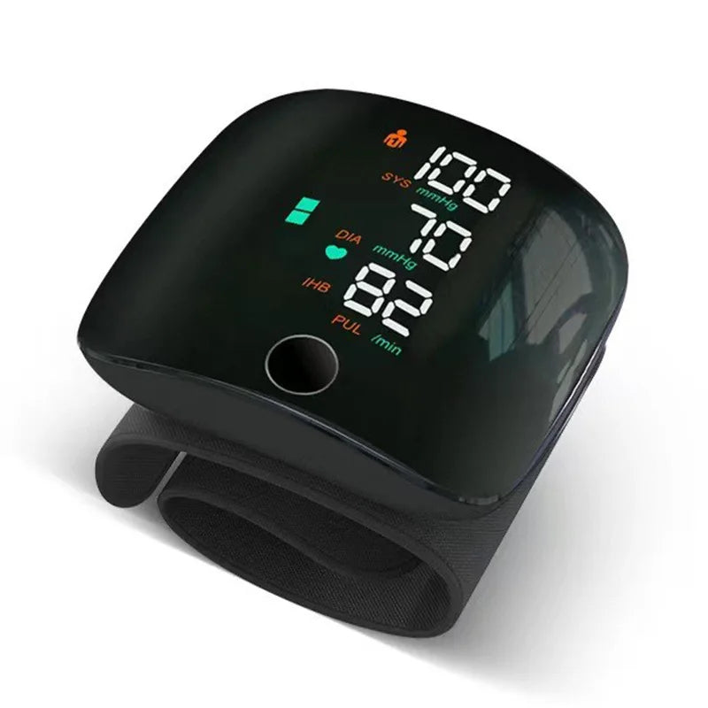 New Arrival Rechargeable Digital Wrist BP Machine with Large Screen