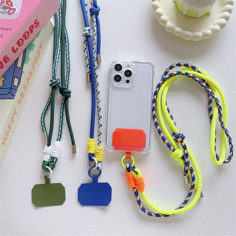 Colorful Crossbody Phone Lanyard & Anti-Lost Strap