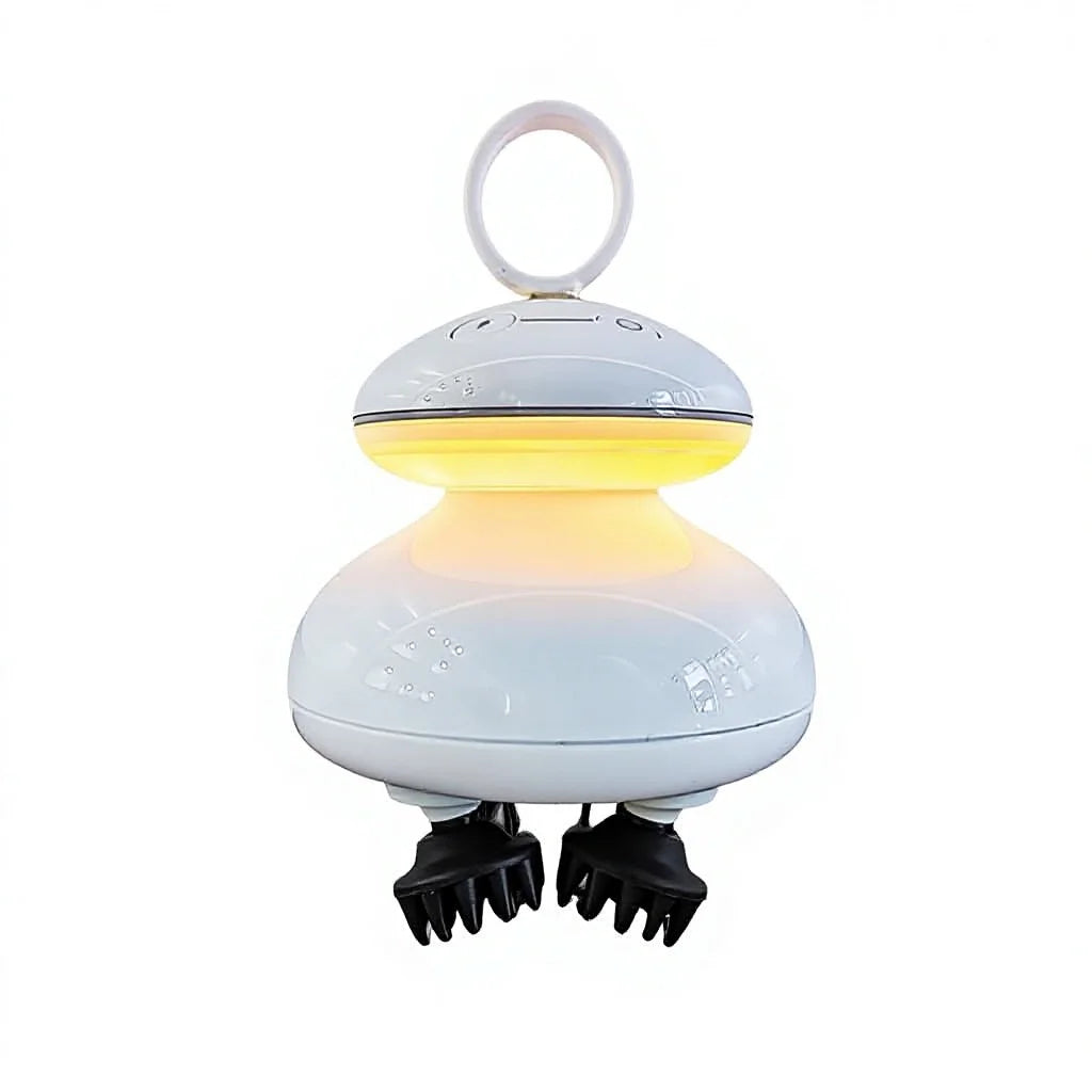 New Arrival Head EMS Massager Silicone Claw Stress Relief Hair