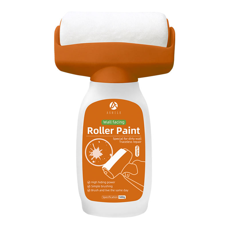 Quick White Wall Repair Paint with Roller