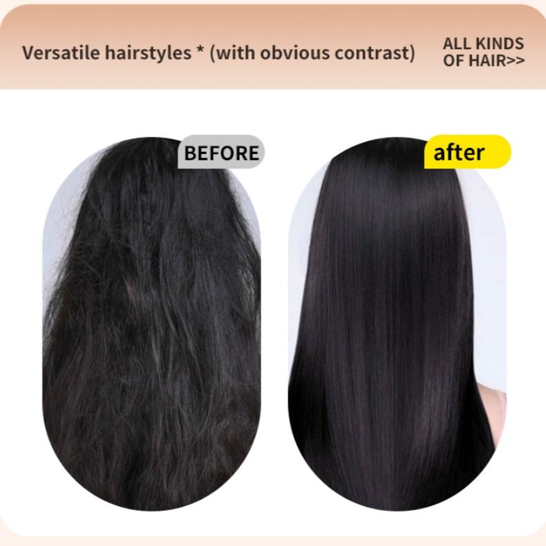 Stylish Hair Straightener Curler Compact Hair Brush Innovative Straightening Comb