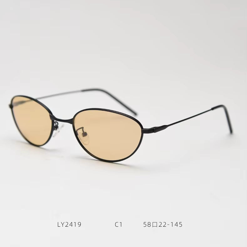 NeoVibe Y2K™ Steampunk Cat-Eye Polarized Metal Sunglasses