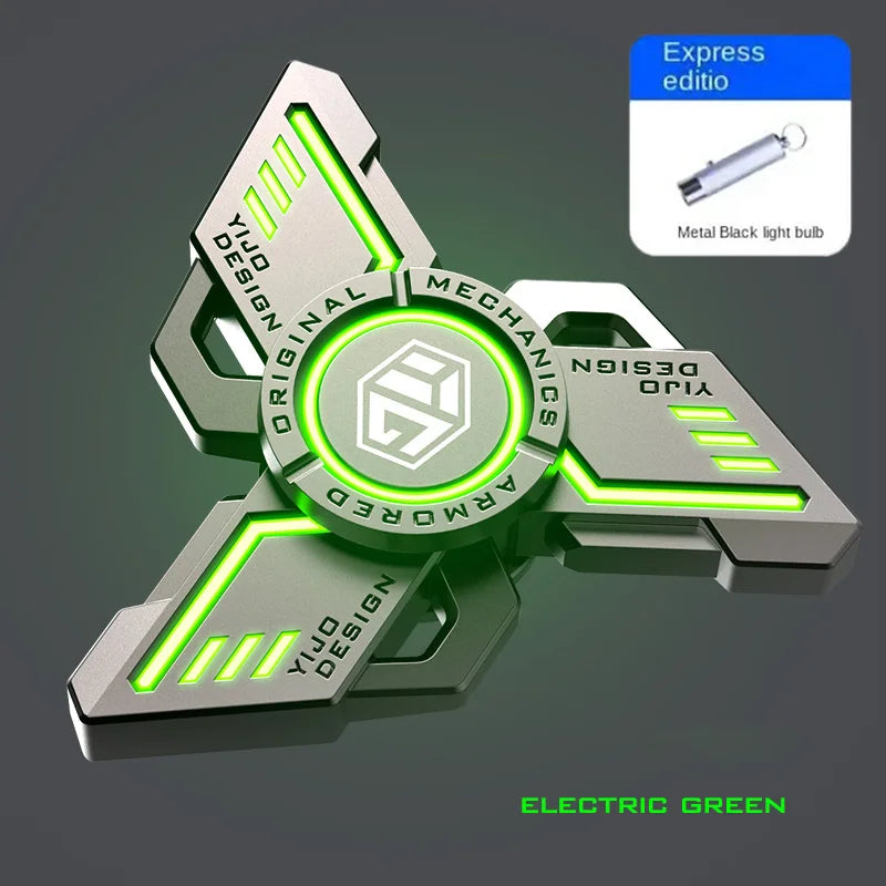 Premium Metal Fidget Spinner Lighter for Stress Relief