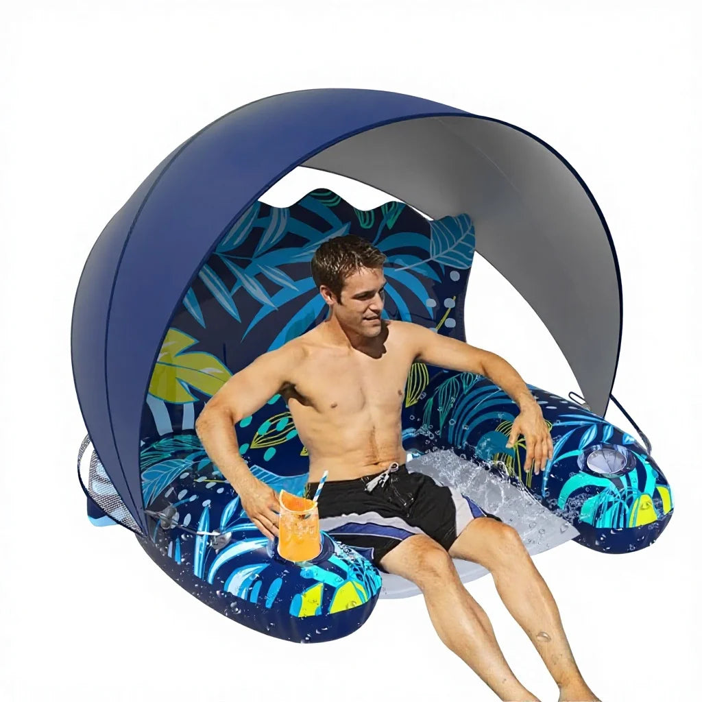 Ready Stock Promotional Inflatable Swimming Pool Floating Bed PVC