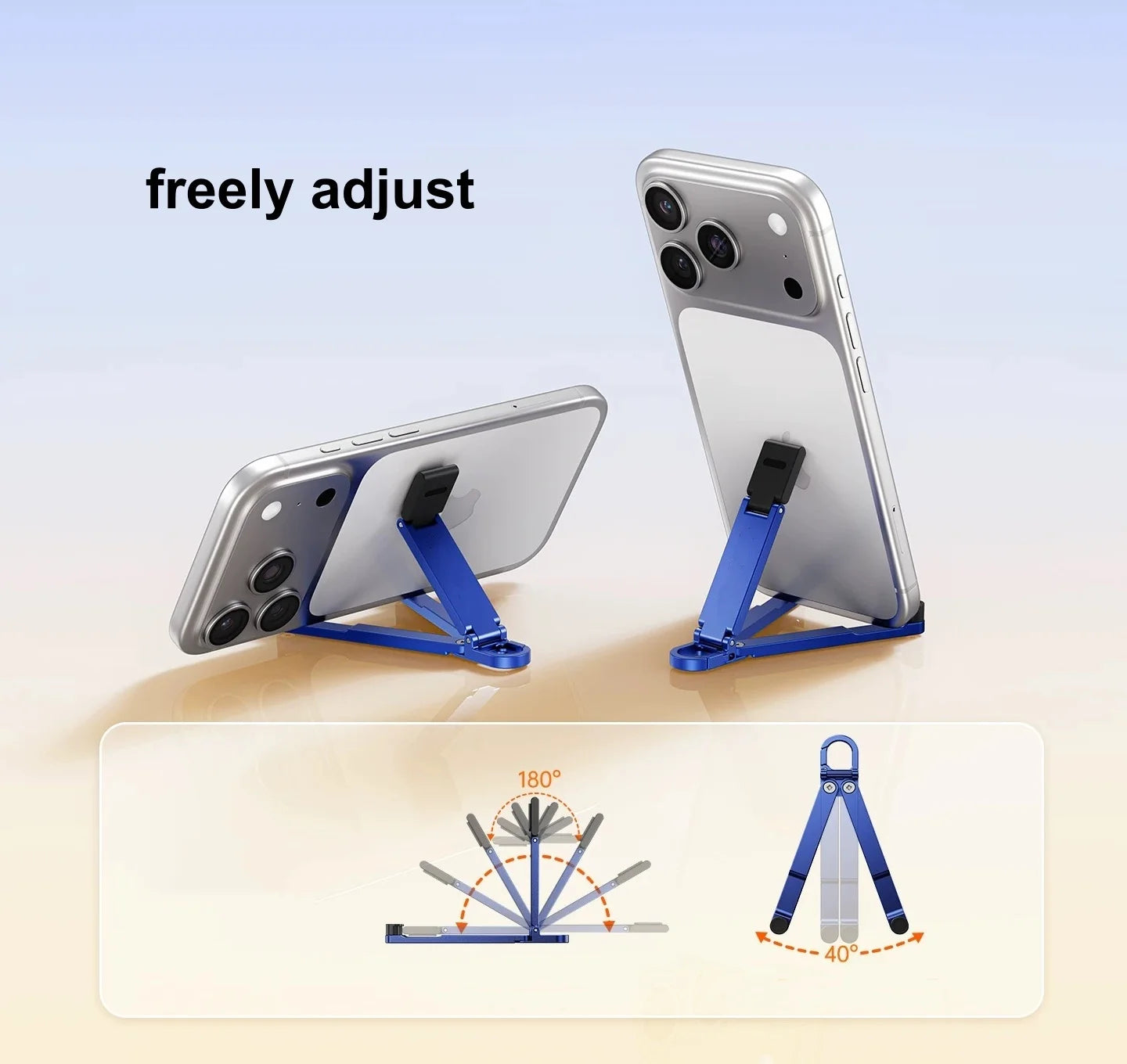 Mini Keychain Phone & Tablet Holder