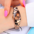 Luxury Diamond Ladies Quartz Bracelet Watch