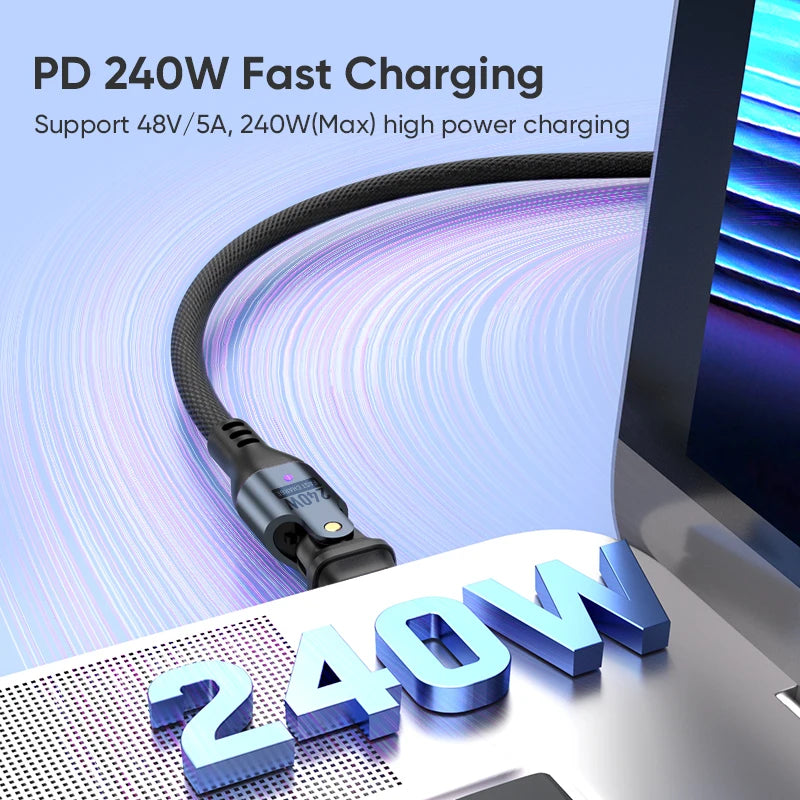 Type-C 240W Fast Charge Cable 5A