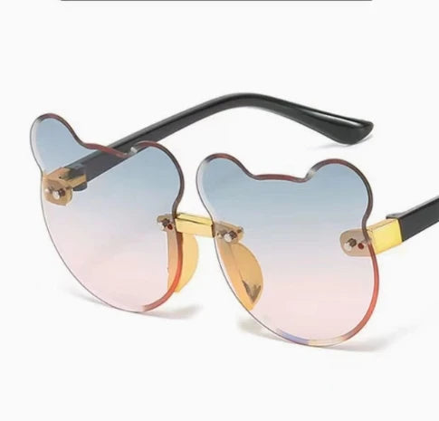 Trendy Kids Bear Shape Sunglasses