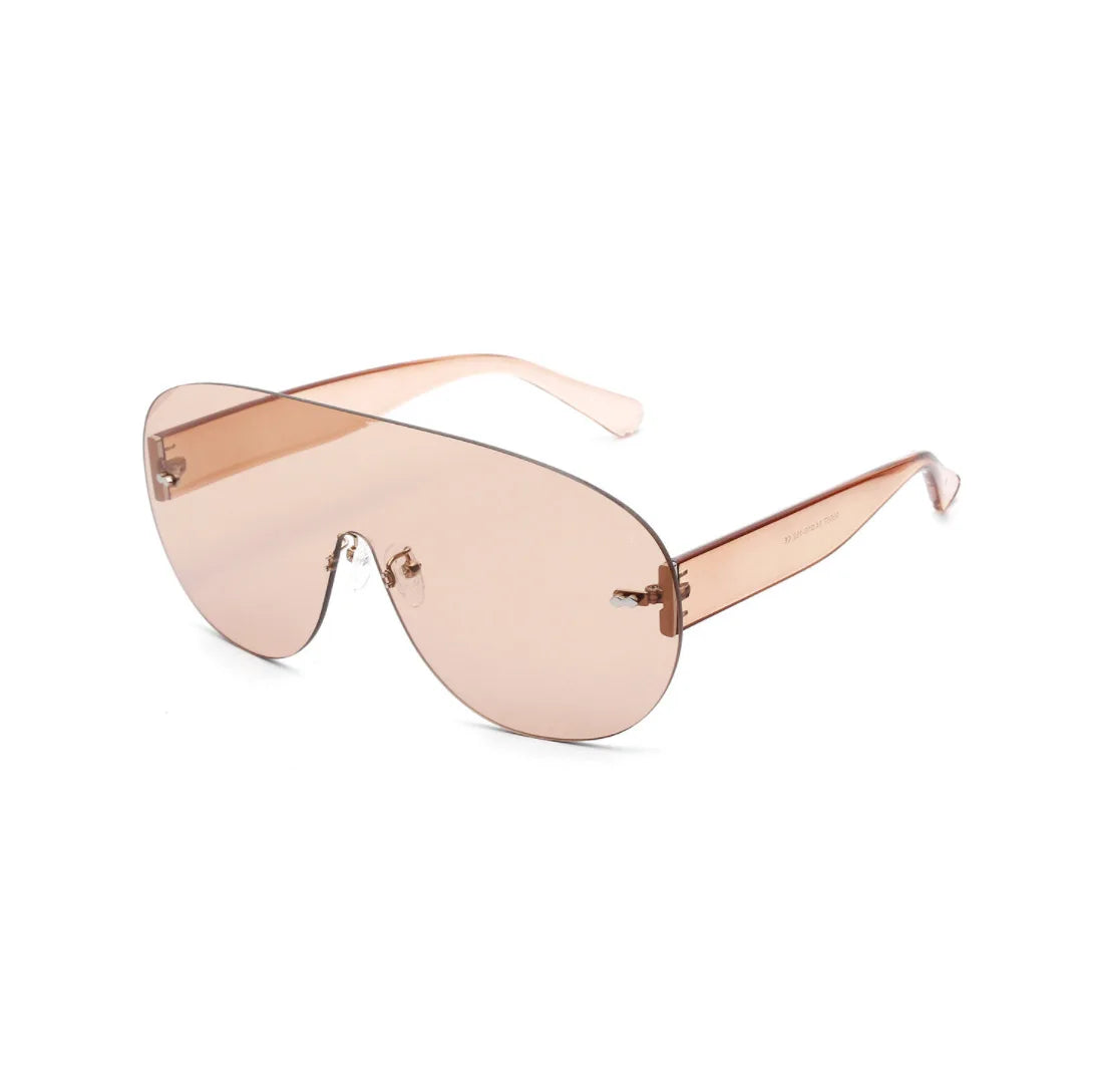 Vintage Designer Sunglasses for Women - Fashion Marginal Frame