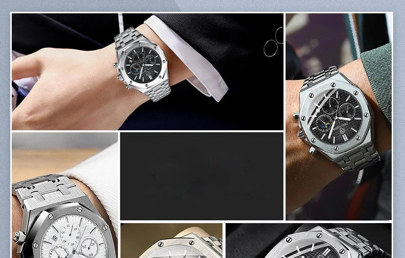 Luxury Waterproof Quartz Watch
