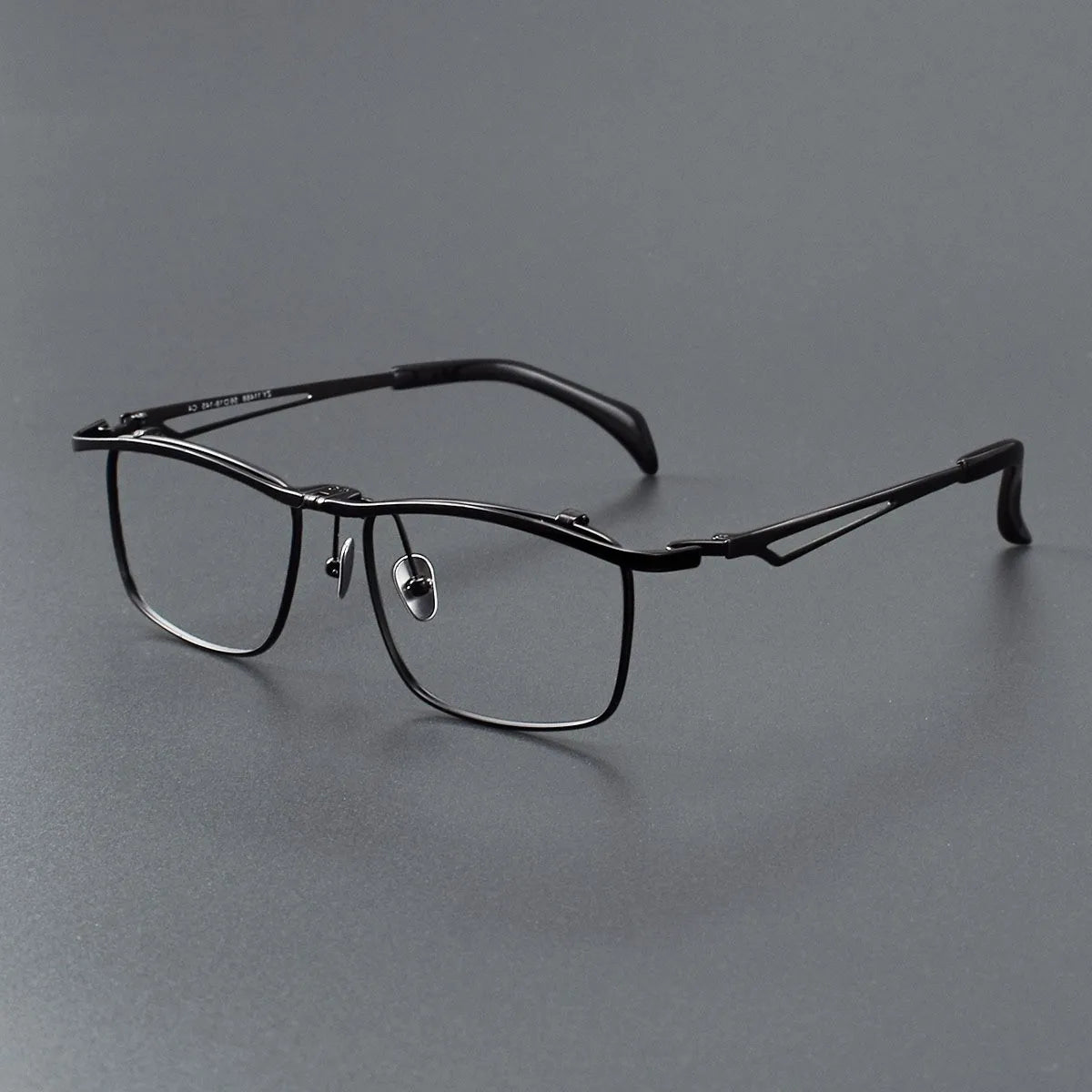 180° Flip-Up Titanium Eyeglass Frame for Reading