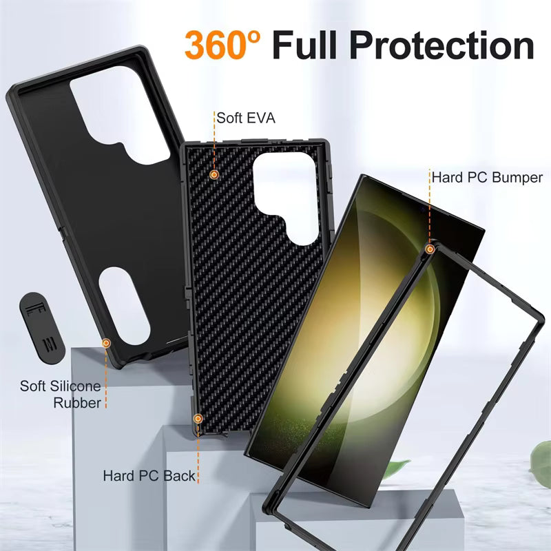Rugged Kickstand Case for Samsung Galaxy A and S Series 5G/4G Models