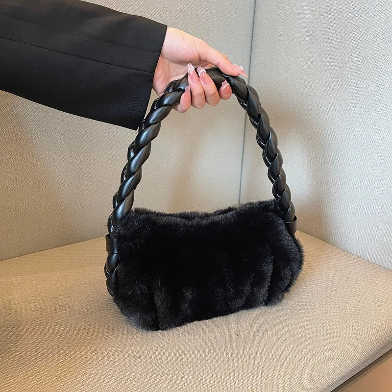 Wholesale Autumn Winter New Twist Woven Versatile High-end Sense