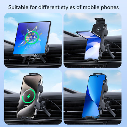 Universal Folding Screen Phone Holder – Adjustable Stand for All Mobile Phone Models