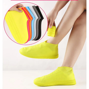 Women& Men Waterproof Silicone Rain Shoes Cover