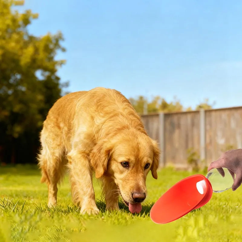 Eco-Friendly Silicone Pet Water Feeder Dispenser for Cats & Dogs