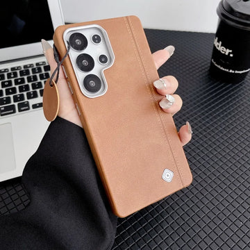 Business PU Leather Magnetic Phone Case for Samsung S24 S25 Ultra