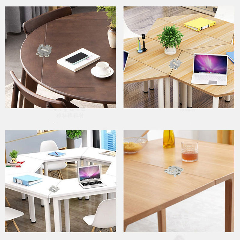 Furniture Table Splicing Accessories Round Top Connector Metal & Plastic