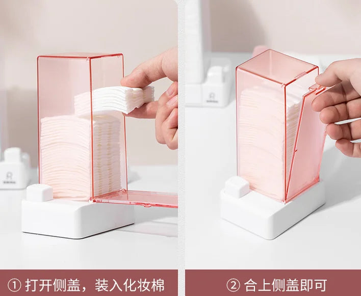 Automatic Cotton Pad Dispenser & Organizer