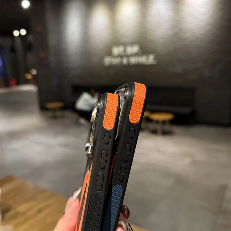 Luxury Magnetic Leather iPhone Case