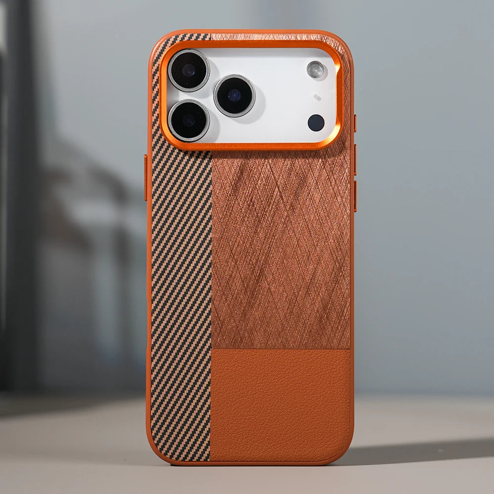 Luxury Leather Phone Case for iPhone & Samsung