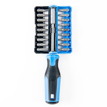 19-Piece Screwdriver Bit Set Customizable Heads with Screwdriver Tool