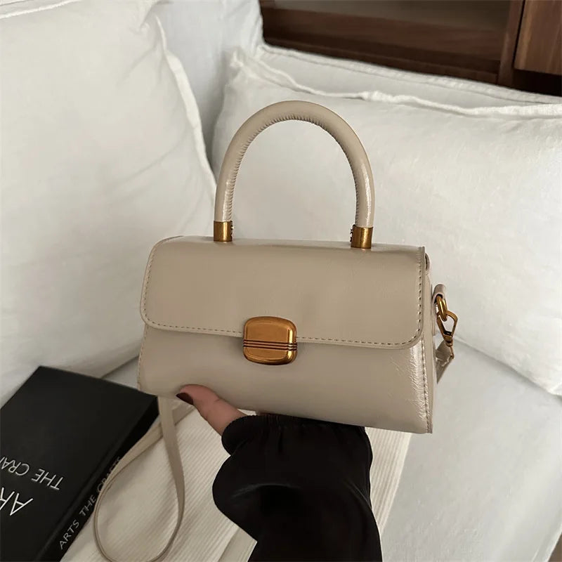 High-End Crossbody Bag Women's New Popular PU Small Square