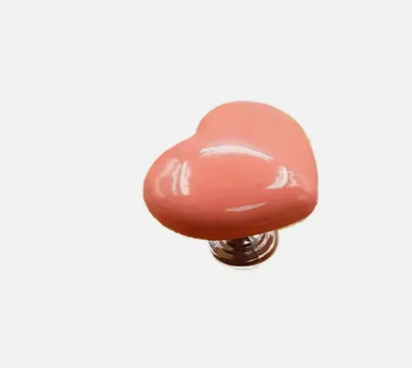 Heart Shape Toilet Flush Button