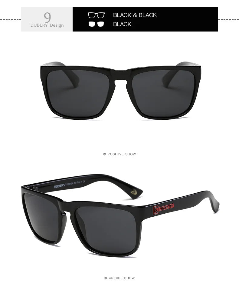 Dubery 730 Polarized Sunglasses for Men & Women
