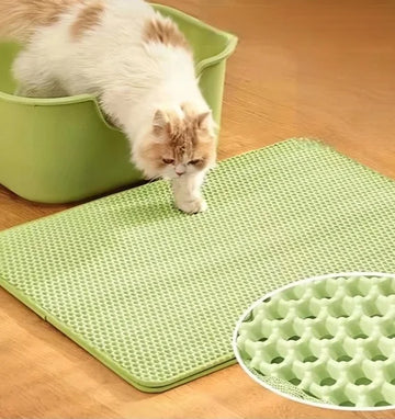 Double Layer Waterproof Cat Litter Mat