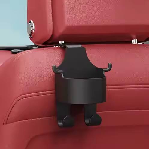 Universal Car Back Seat Water Cup Holder with Mobile Phone Stand Hook