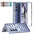 Luxury Clear Hinge Case with Glass Protector
