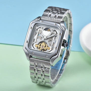 Men's Luxury Mechanical Square Watch