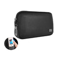 WiWU Men's Business Handbag with Fingerprint Lock – Waterproof PU Leather Anti-Theft Clutch Bag