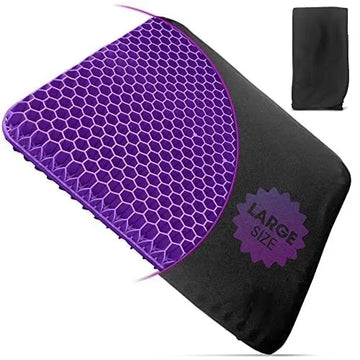TPE Planets Large VIOLET Gel Seat Cushion for Long Sitting Car Seat