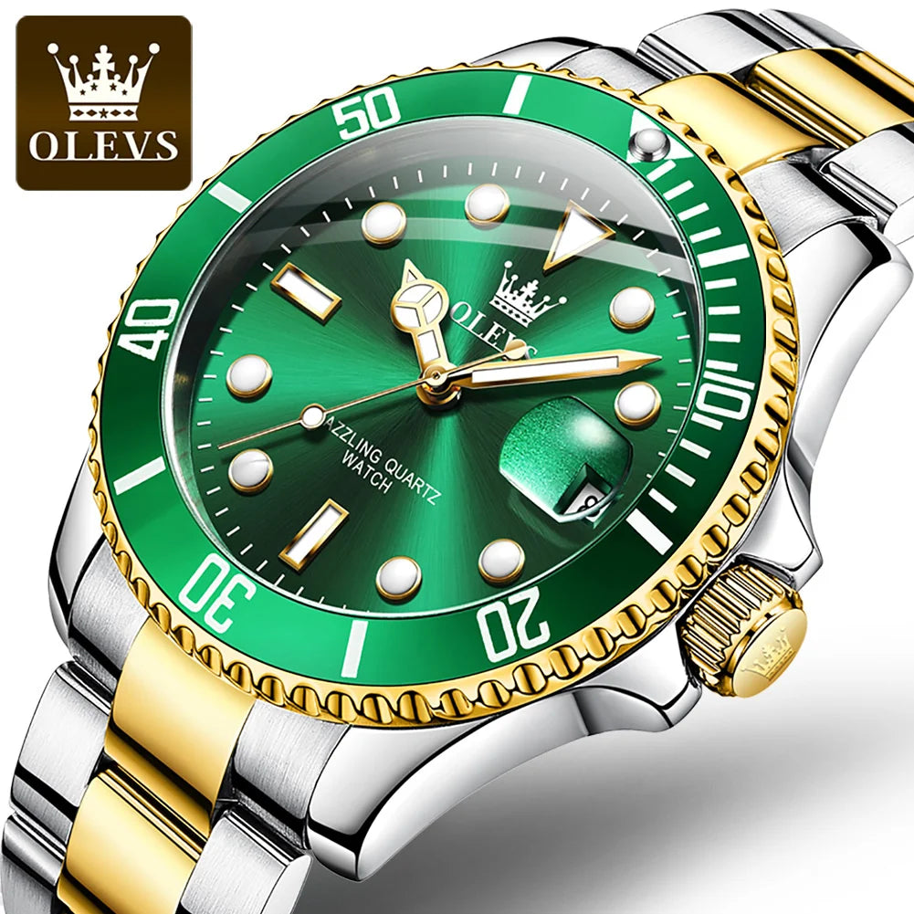 Olevs Luxury Quartz Men's Watch