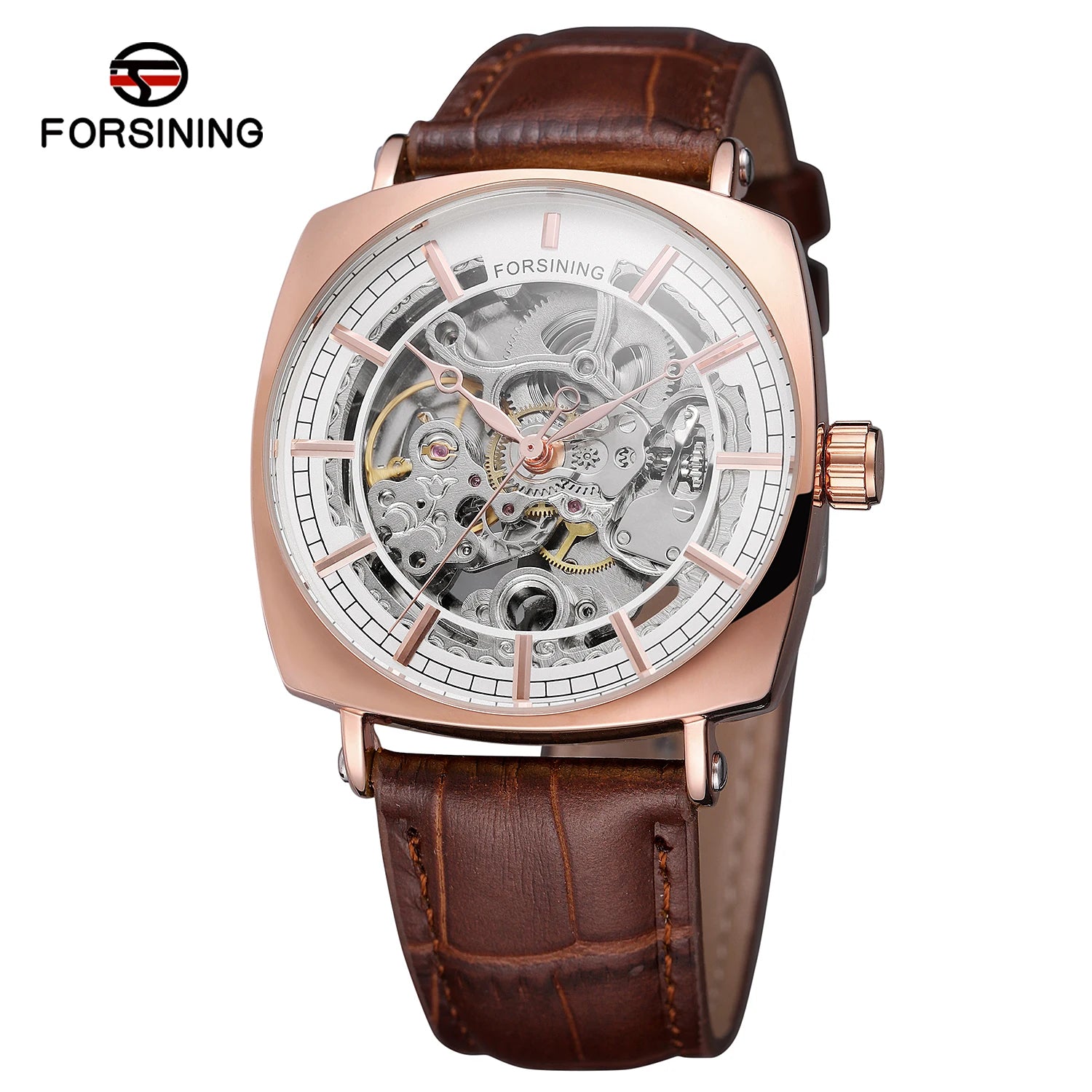 Forsining Skeleton Watch - Water Resistant & Fashionable