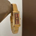 Elegant Gold Ladies' Watch with Narrow Strap