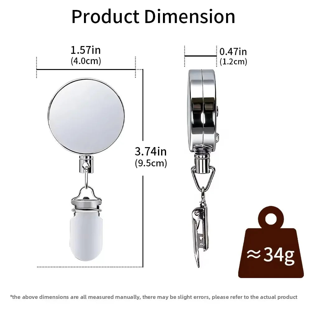 M-50 Retractable Towel Holder - No-Drill Self-Retracting Towel Clip