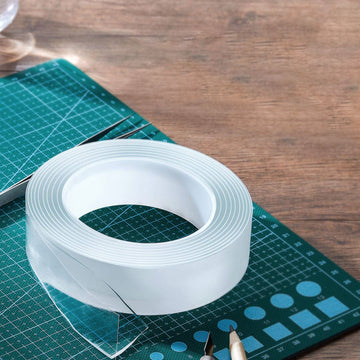 High-Quality Waterproof Transparent Nano Double-Sided Tape – Reusable Household Adhesive Tape