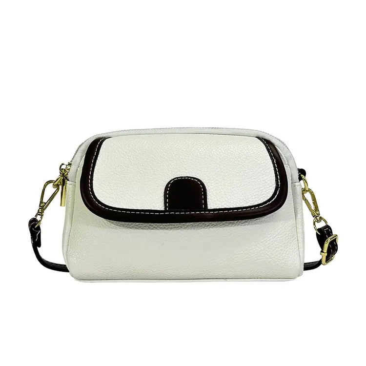 Fashion Women's Small Crossbody Bag PU Leather Messenger Bags Zipper