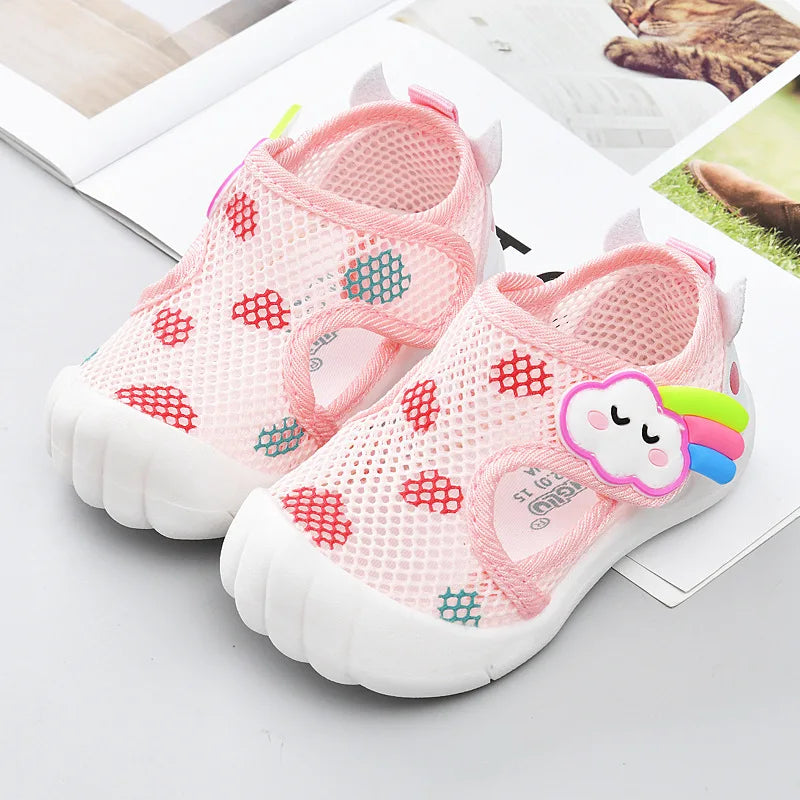 Unisex Summer Breathable Air Mesh Sandals for Kids Baby Casual Shoes