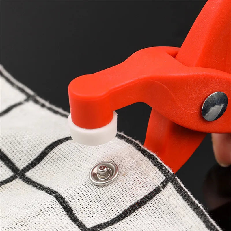 Invisible Buckle Snap Button Kit with Pliers