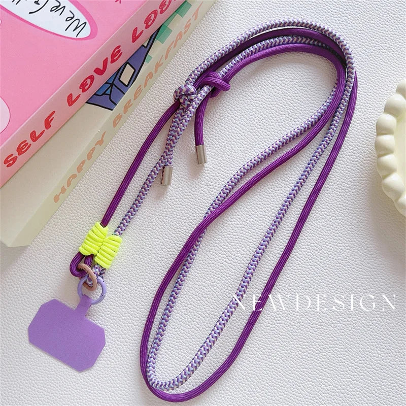 Colorful Crossbody Phone Lanyard & Anti-Lost Strap