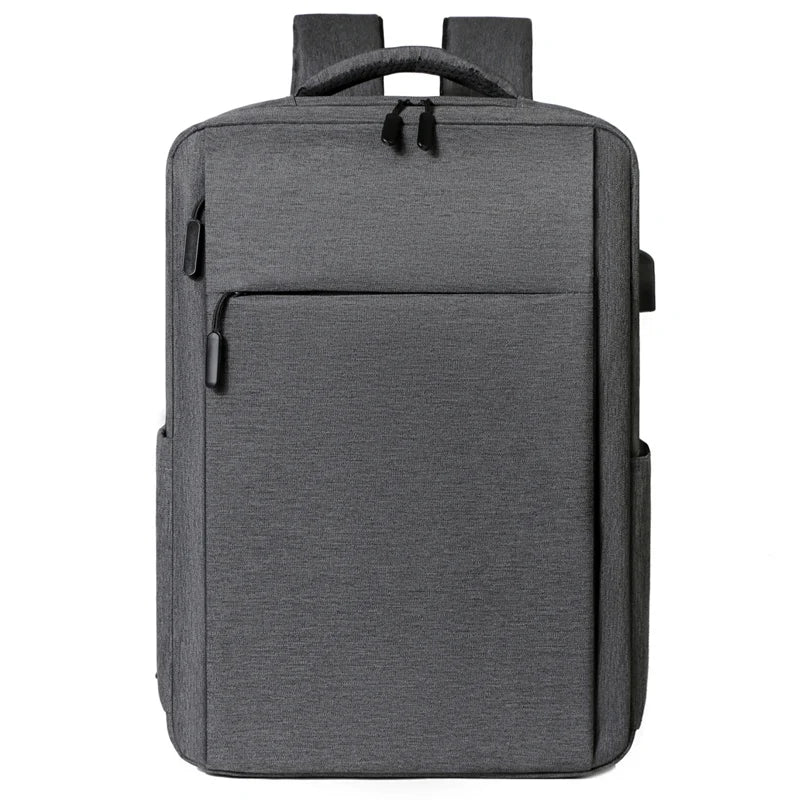 Business Men Mochila Travel Student Polyester Usb Waterproof Bagpack