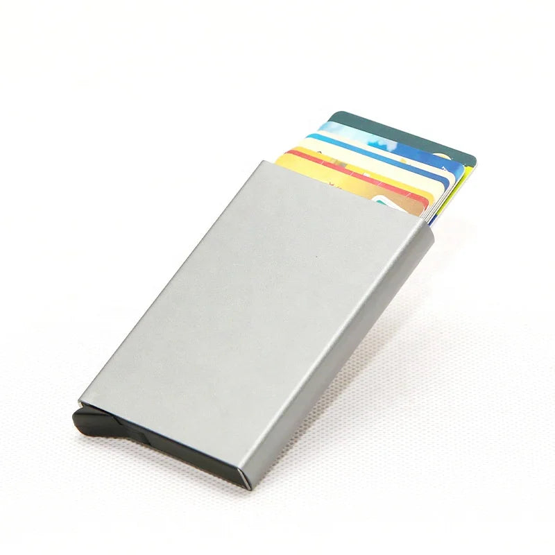 Factory Direct 10 Cards Large Capacity Automatic Aluminum RFID