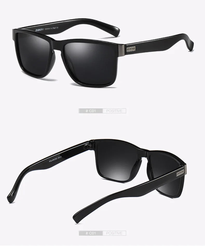 DUBERY Polarized Fishing Sunglasses for Men