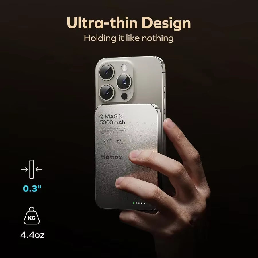 MOMAX X1 10000mAh Magnetic Power Bank