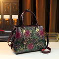 Luxury Vintage Chinese Style PU Leather Handbag